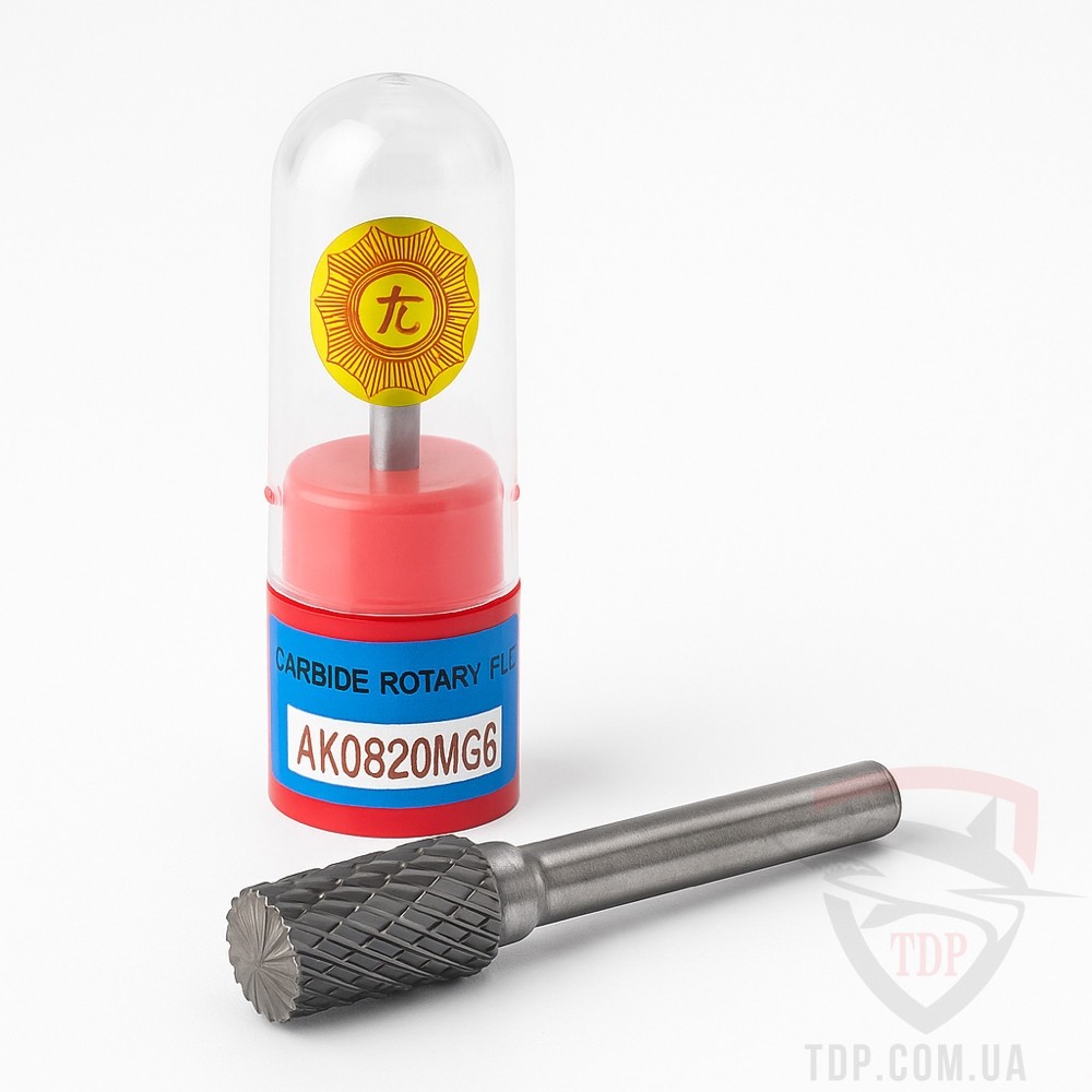 Оснастка Борфреза по металу ZhWei тип A D8 d6 h20