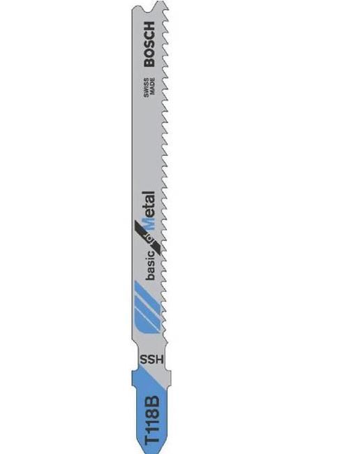 Оснастка Набор полотен для лобзиков Bosch T 118 В HSS 100шт (2608631965)
