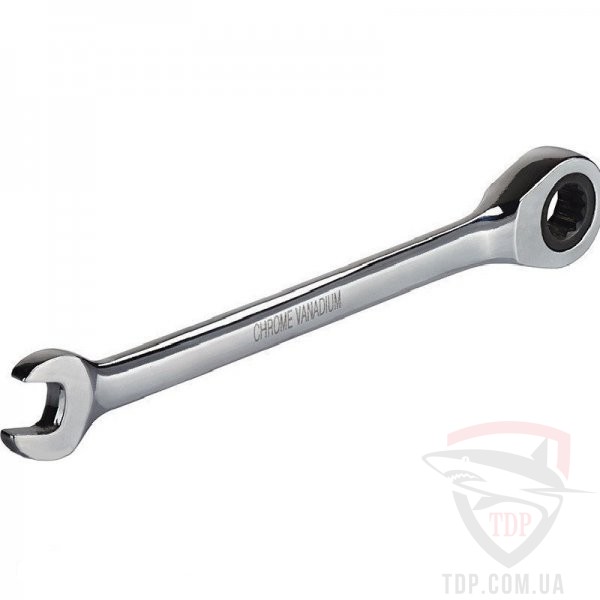 Ключ комбинированный с трещоткой Miol CRV 22 мм (51-622)