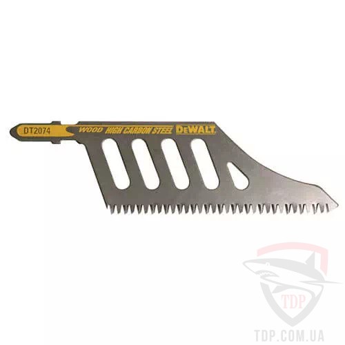 Пилки для лобзика Пилка для лобзика DeWalt FLUS по деревині 112мм T142HB (DT2074)