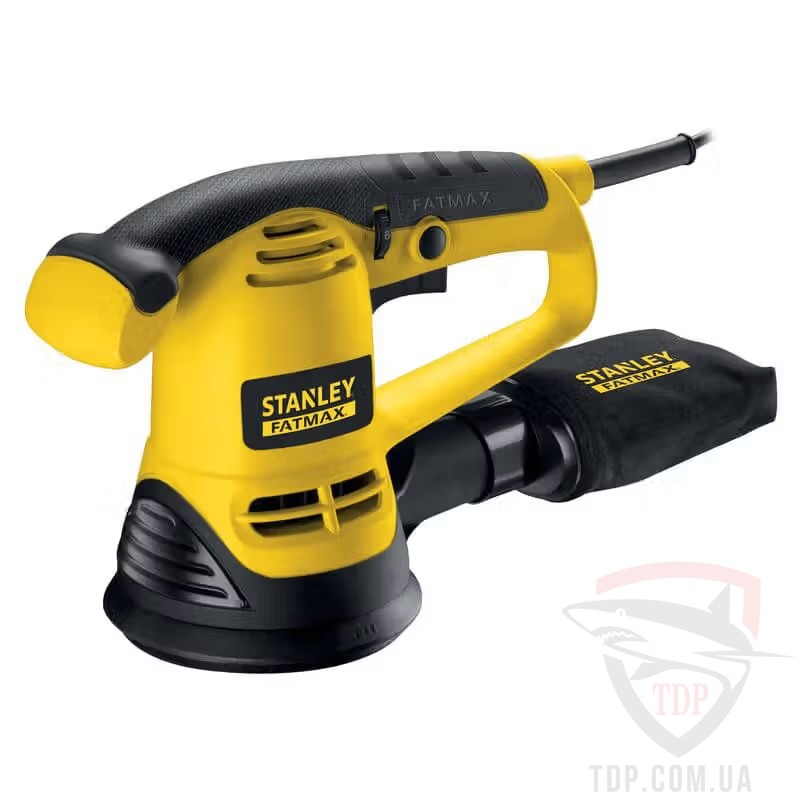 Шліфмашина ексцентрикова STANLEY FatMax 480Вт 125мм (FME440K) - Фото №2