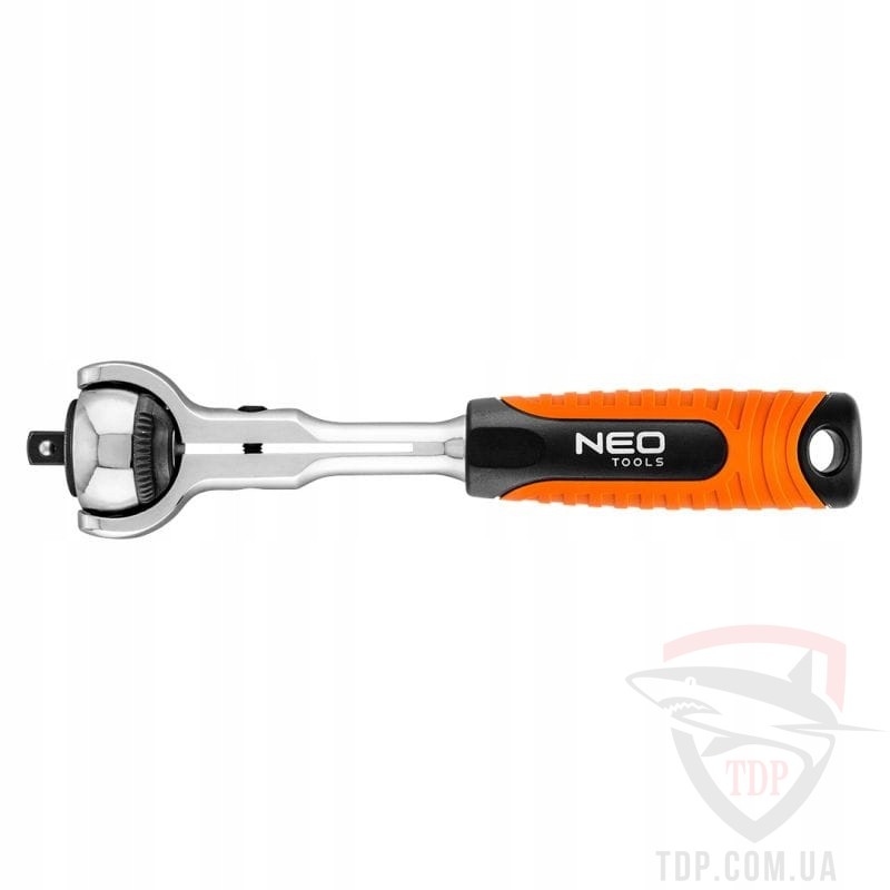Ручной инструмент Трещотка NEO 1/4" 155 мм 360° (08-540)