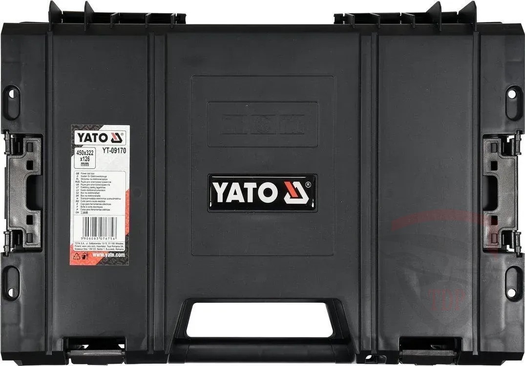 Ящик для електроінструментів YATO 450x322x126мм (YT-09170) - Фото №2