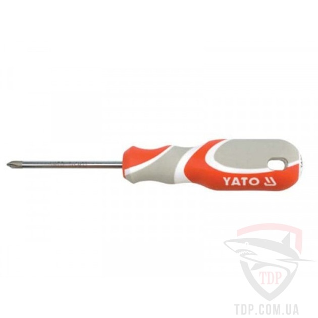 Ручной инструмент Викрутка хрестова YATO Philips PH1x200 мм (YT-2645)
