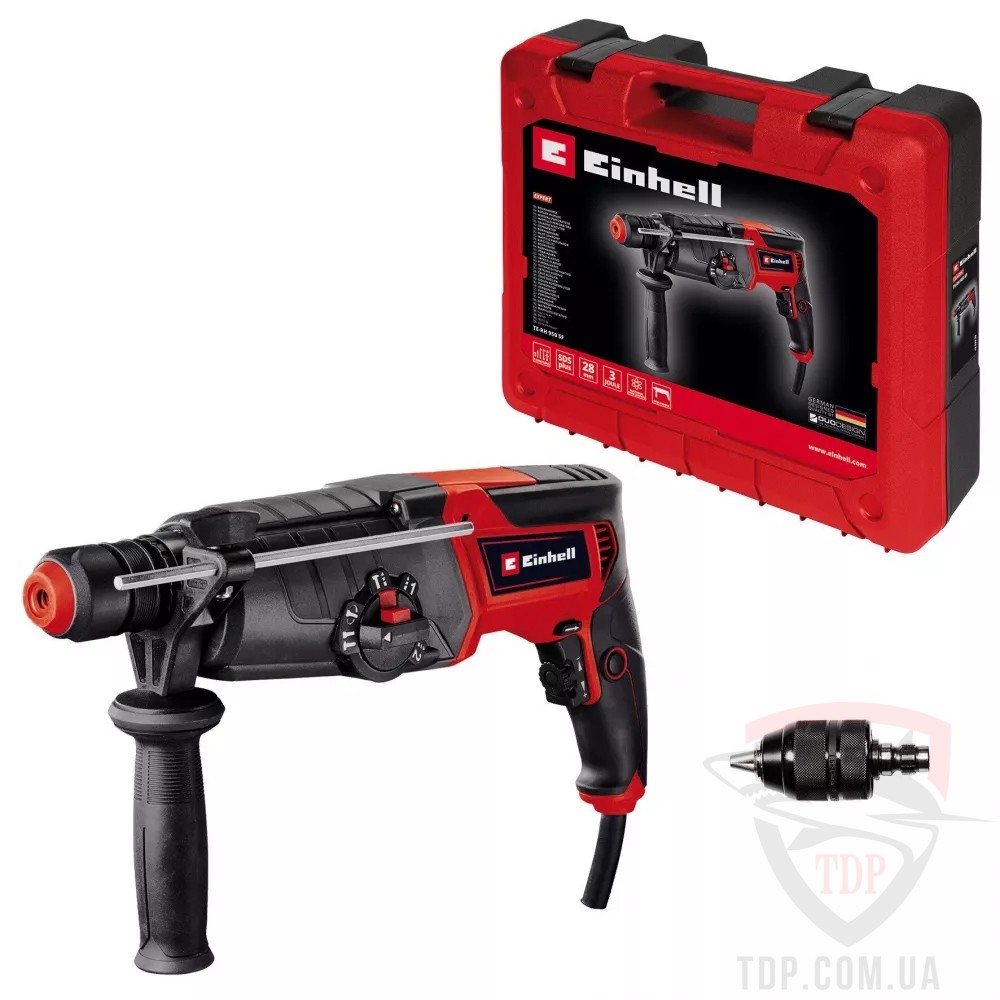 Электроинструмент Перфоратор Einhell TE-RH 950 5F SDS-Plus 950Вт (4257978)
