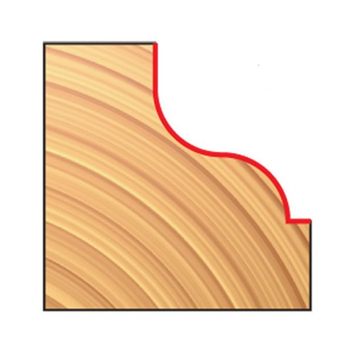 Фреза Freud D31.8 l12.7 L54.2 кромочная калёвочная - Фото №2