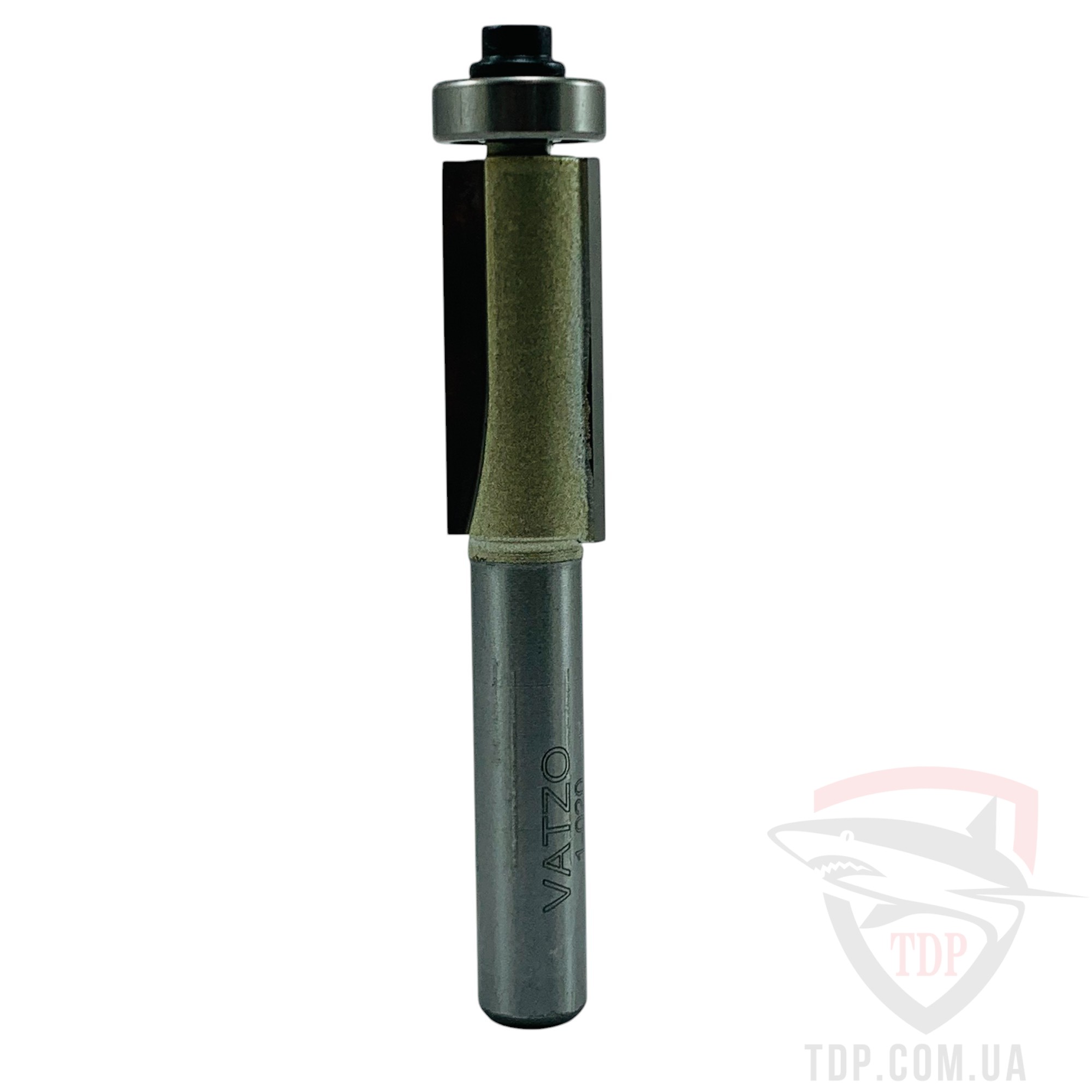 Оснастка Фреза кромкова пряма VATZO 1020 D12 d8 L70 h25 з нижнім підшипником