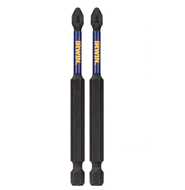 Биты и адаптеры Бита IRWIN IMPACT PRO PERF 89мм PH2 2шт (IW6061311)