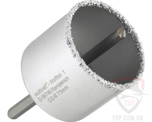 Коронки Коронка по кирпичу Wolfcraft 73 мм (3897000)