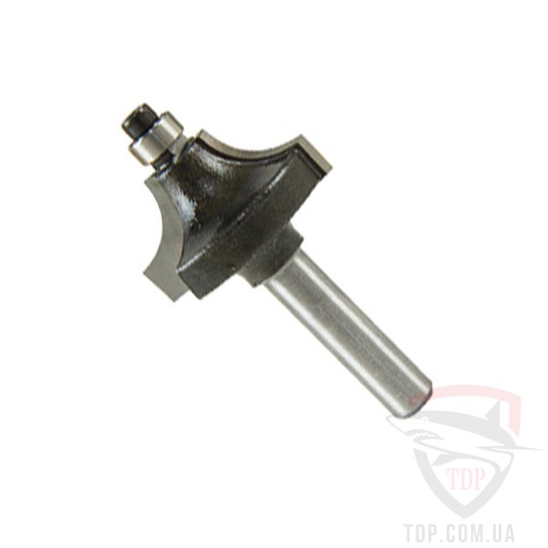 Фреза кромочная калевочная (радиусная) WoodPecker D22 d8 L47 h13 R6.3 (HRP0605)