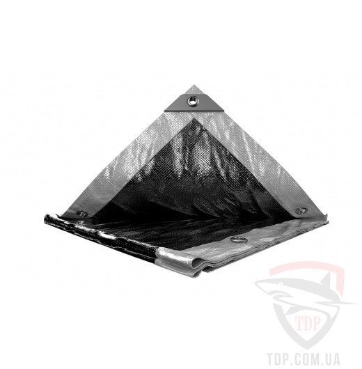 Дом и Отдых Тент двосторонній MasterTool SILVER/BLACK 5x6м 200г/м2 (89-5506)