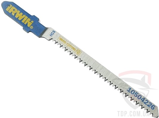 Ручной инструмент Пилка для лобзика по дереву IRWIN BJSB T101AO 83 мм 5шт