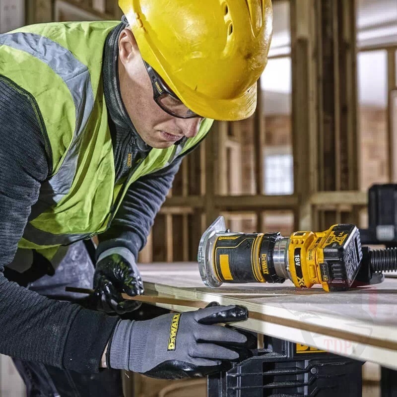 Фрезер акумуляторний безщітковий DeWALT XR Li-lon 18В (DCW604NT) - Фото №3