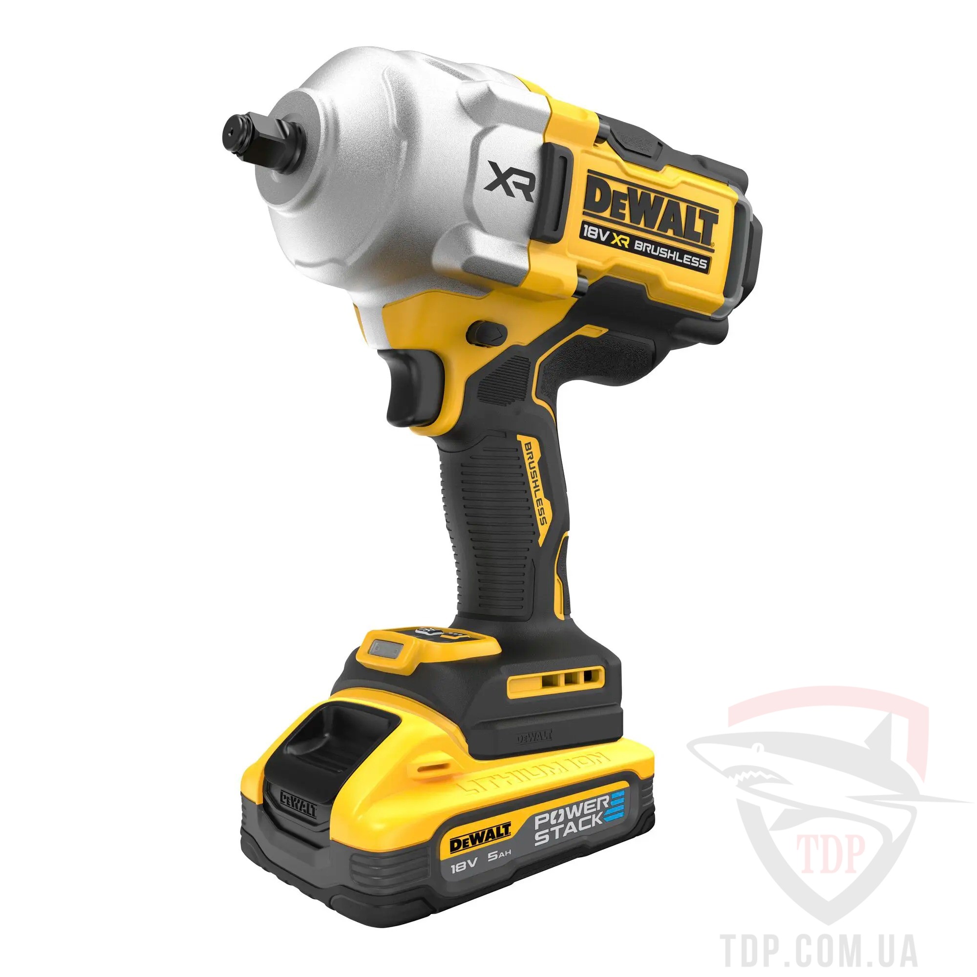 Гайковерты Гайкокрут ударний DeWALT XR Li-Ion PowerStack 18 В (DCF961H2T)