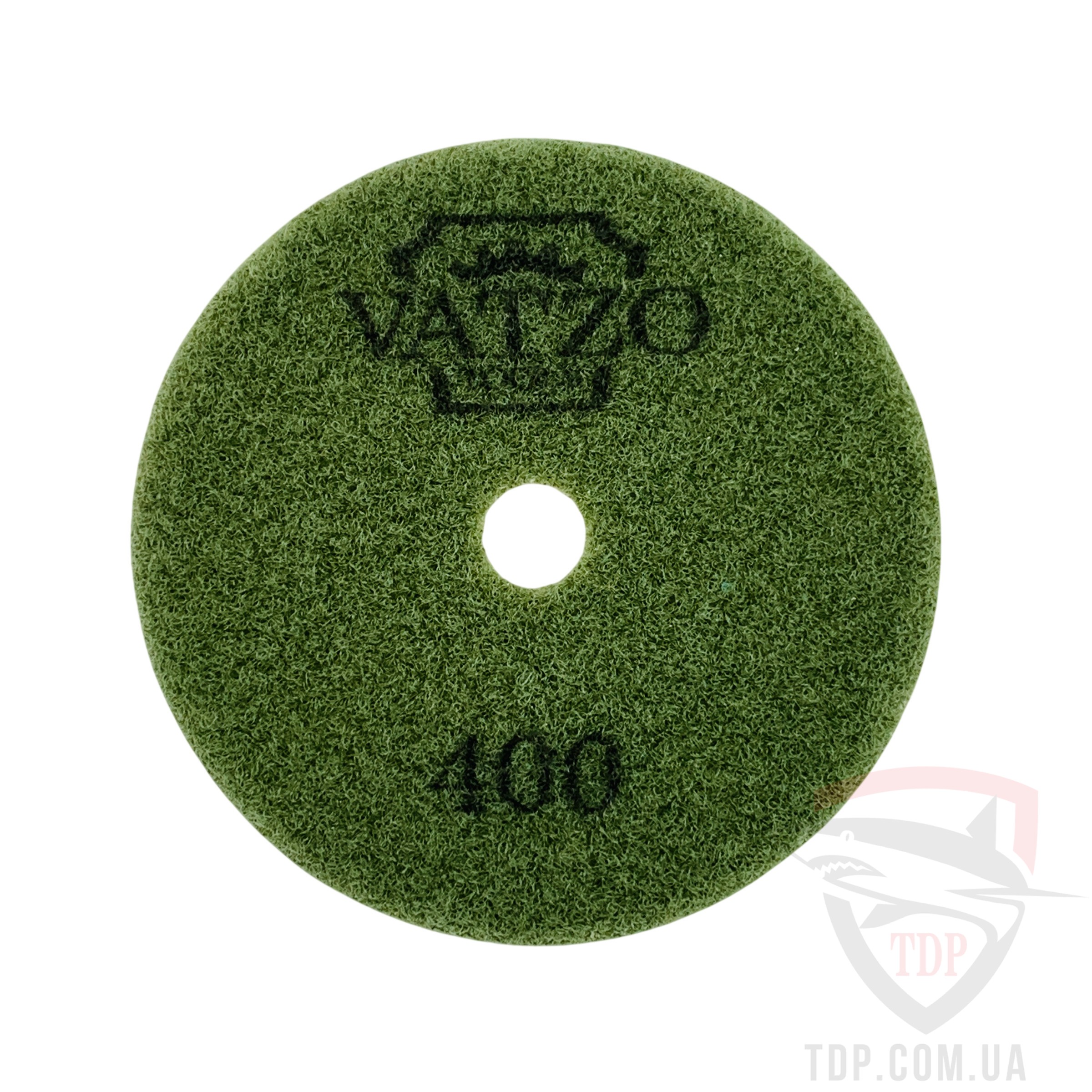 Круг алмазний полірувальний VATZO Wet КВІТКА D100x3x15 P400 (03-30400) - Фото №2