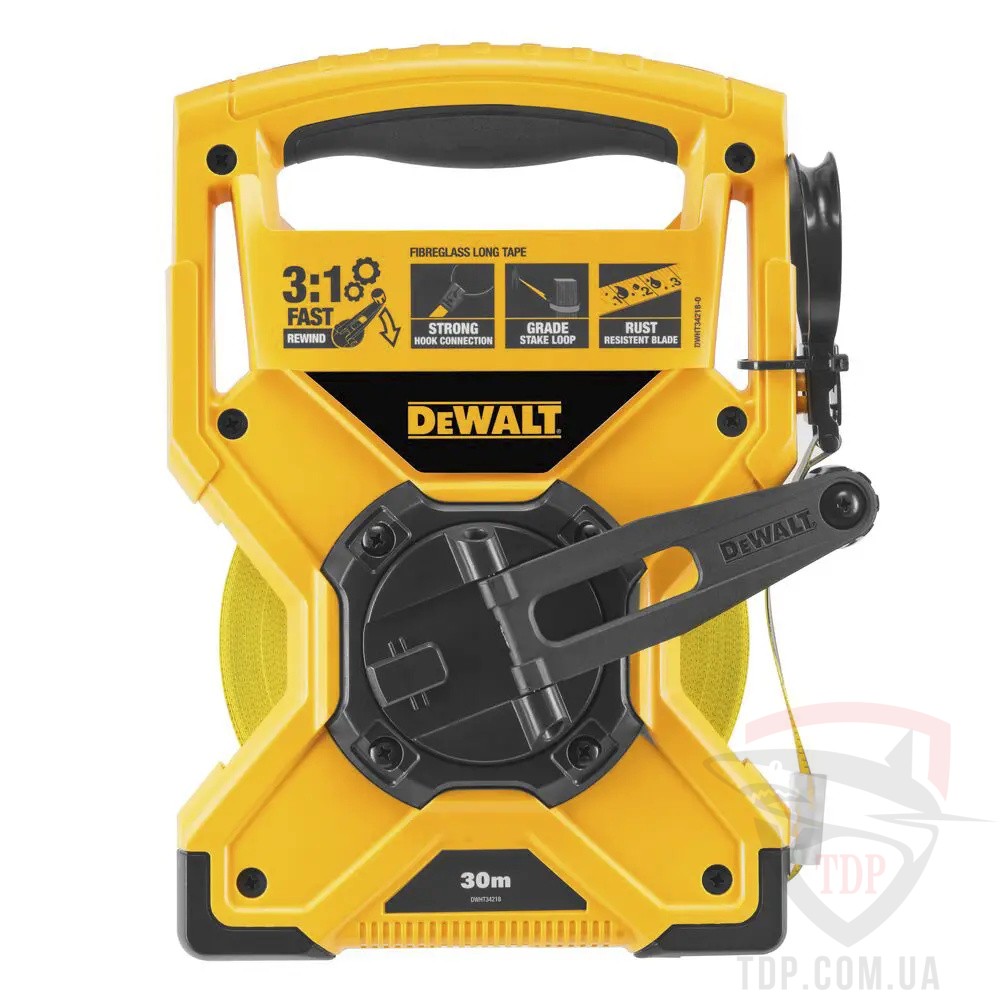 Измерительная техника Рулетка DeWALT FIBREGLASS 30мx19мм (DWHT34218-0)