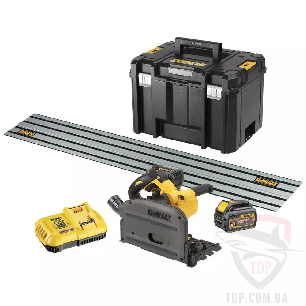 Пилы Пила дискова занурювальна акумуляторна DeWALT XR FLEXVOLT Li-lon (DCS520T2R)