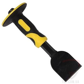 Зубило муляра VOREL 215x18x50 мм з захисною ручкою (35450)
