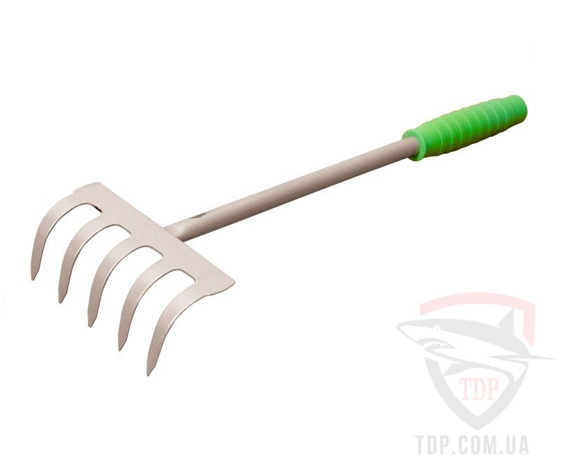 Грабли MASTER TOOL с металлической ручкой 6 зубов 310 мм (14-6295)