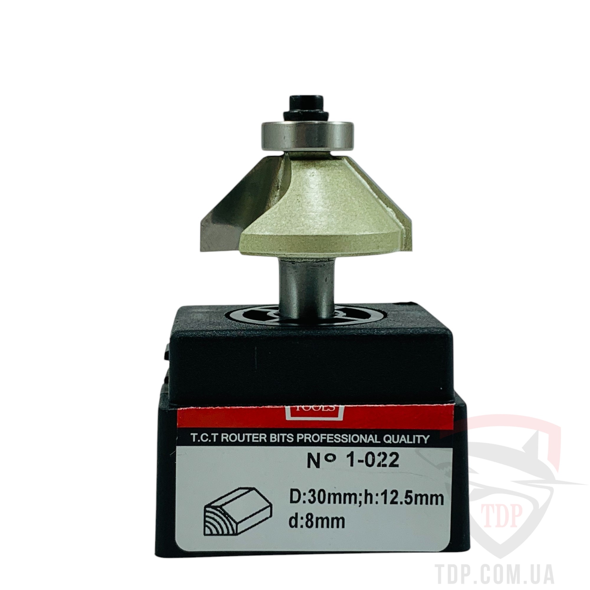 Фреза кромкова конусна VATZO 1022 D30 d8 L56 h12.5 - Фото №3