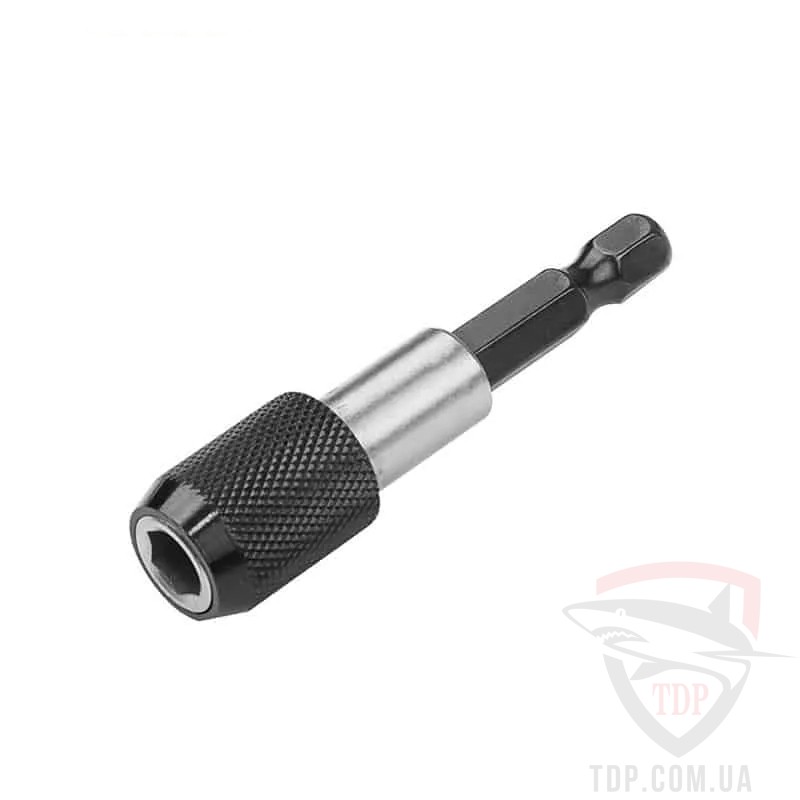Ручной инструмент Тримач біт Tolsen 1/4"x60 мм з фіксатором (77863)
