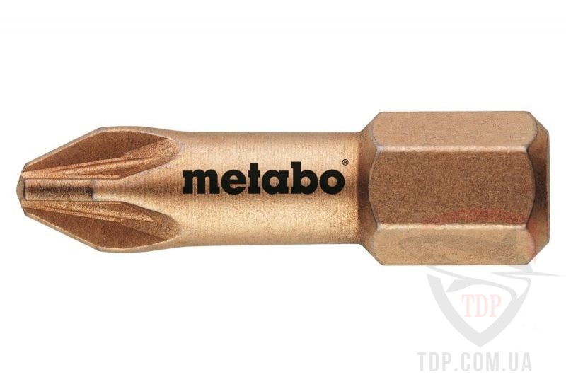 Биты и адаптеры Біта Metabo Diamant PZ3 25мм 2 шт (631735000)