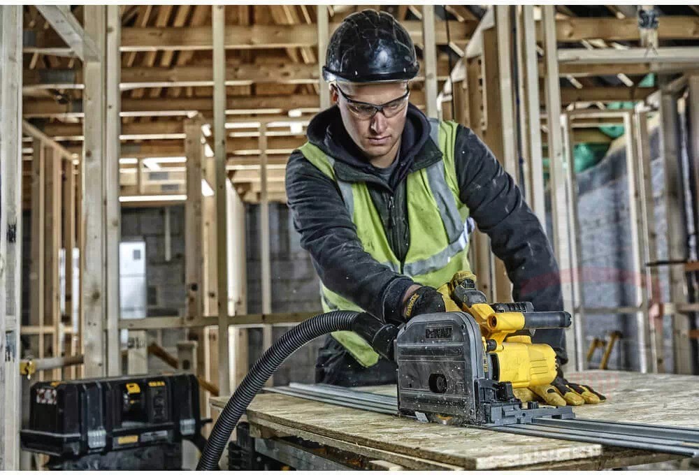Пила дискова занурювальна акумуляторна DeWALT XR FLEXVOLT Li-lon (DCS520NT) - Фото №4