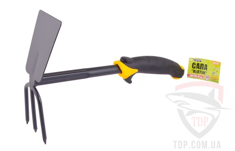 Сапа MASTERTOOL "Нептун" з пластиковою ручкою і TPR покриттям 280х190х70 мм 14-6172