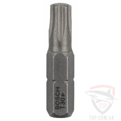 Биты и адаптеры Біта Bosch Extra Hard T30 25 мм 3шт (2607001622)