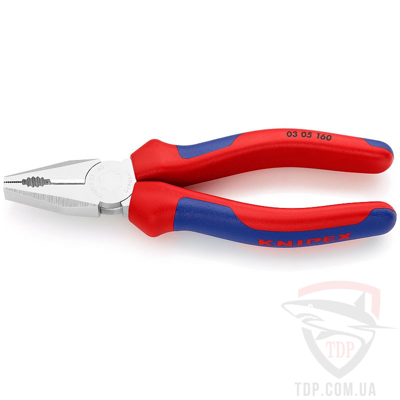 Ручной инструмент Плоскогубцы комбинированные Knipex (03 05 160)