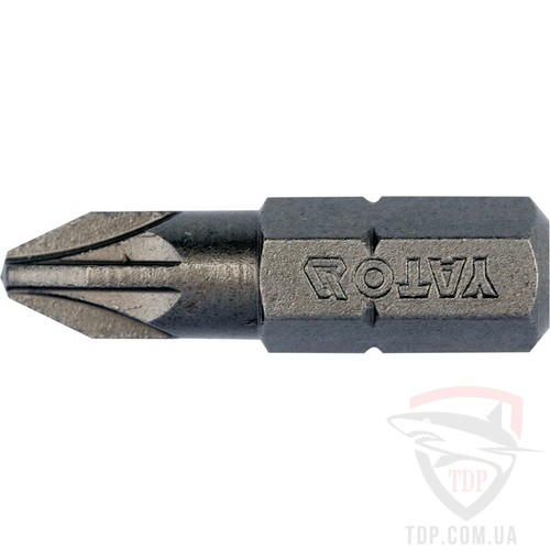 Биты и адаптеры Біта YATO PZ2x25 мм 50 шт (YT-7811)